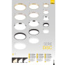 плафон, аплик DL 7-701/14 chrom (LED12W/900lm/3CCT) - Изображение 6