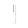 външна лампа E348 OUTDOOR LAMP POST LED 17W 3000? ALUMINIUM GRA - Изображение 3