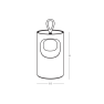 настолна лампа, външна лампа E482 OUTDOOR PORTABLE TABLE LAMP LED 2W 2700K TOUC - Изображение 2