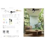 плафон 8708  Ceil24W Fan 30W White - Изображение 7