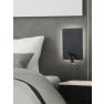 аплик H41 SCONCE LED 3W+ 5W METAL BLACK - Изображение 1