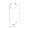аплик H64-B SCONCE LAMP G9 MAX 9W BLACK - Изображение 1