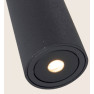 аплик H72 SCONCE LED 3W METAL BLACK - Изображение 2