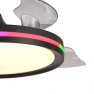 плафон 8728 L?mpara LED 50W Fan 30W Black - Изображение 2