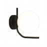 аплик A81632N (16/8163-15 E27 1x15W IP44 Opal/Mat Black)