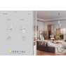 аплик 9215 Gold LED Wall Lamp 3000K/5W SIMPLE NEW YORK - Изображение 3