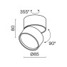 луничка / луна C024CL-12W3K-B-1 (C024CL-L12B3K) - Изображение 7