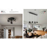 полилей 314329 ONICE - LAMP 4L BLACK-SMOKE - Изображение 8