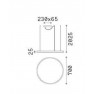 полилей ORACLE SLIM SP D070 ROUND 3000K DALI BK - Изображение 3