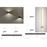 аплик, външна лампа 11550 ORLA LED M BLACK - Изображение 6