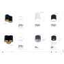 плафон 6530 POINT PLEXI BLACK L - Изображение 3
