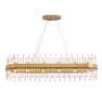 полилей 364874 GRACE - OVAL LAMP 28L GOLD
