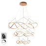 полилей 763455D ·MOLLY· LED LAMP ?110 3 RING ROSE GOLD DIM