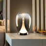 настолна лампа 724319 SUSPIRO - CHROME-SMOKY TABLE LAMP - Изображение 3