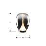 настолна лампа 724319 SUSPIRO - CHROME-SMOKY TABLE LAMP - Изображение 4