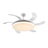 плафон 168434 VENTO - MAXI BLACK WHITE/BRONZE FAN DIMMABL - Изображение 1