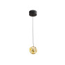 пендел 502177 ZARIA- LAMP 1L- BLACK/BRONZE/AMBER