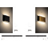 аплик, външна лампа 11363 SEMI LED BLACK S - Изображение 5