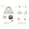 плафон 8981  Ceiling 43W 3000K Grey - Изображение 3