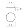 плафон RM02NW SWH - Изображение 1