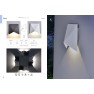 аплик, външна лампа 6526 LED 8W/3000K WHITE Outdoor - Изображение 6