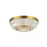 плафон 23047 38W 3000K METAL-CRYSTAL ANTIQUE BRASSA