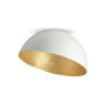 плафон 23258 CEILING LAMP E27 MAX 40W METAL WHITE-GOLDEN