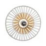 плафон, аплик 19251 CEILING LAMP E27 MAX 40W WHITE BAMBOO