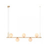 полилей 1998 PENDANT LAMP 5XE14 MAX 15W GOLD