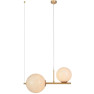 полилей 1997 PENDANT LAMP 2XE27 MAX 15W GOLD