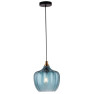 пендел 19175 PENDANT LAMP E27 MAX 40W GLASS INK BLUE
