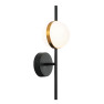 аплик 2003 SCONCE LIGHT LED 8W 3000K METAL BLACK-GOLD