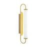 аплик 25152 WALL LED LIGHT 10W TRIAC BRUSHED BRASS - OPA