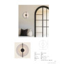 аплик 1910 SCONCE LED LIGHT 13W 3000K BLACK WHITE - Изображение 4