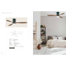 плафон 19144 CEILING FAN BLACK CHERRY BLADES LED 15W - Изображение 3