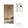 аплик 19218 SCONCE LAMP E27 MAX 40W METAL BLACK-WHITE - Изображение 4