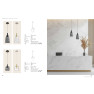 пендел 1965 PENDANT LIGHT LED 7W GLASS SMOKED GRAY - Изображение 3