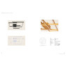 плафон 2025 CEILING LIGHT LED 48W 3000K ALUMINIUM GOLD - Изображение 3