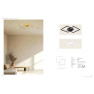 плафон 2028 CEILING LIGHT LED 28W 3000K ALUMINIUM GOLD - Изображение 4