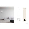 лампион / правостояща лампа 22065 FLOOR LIGHT LED 12W 3000K METAL ACRYLIC BLAC - Изображение 4