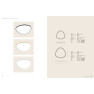 плафон 23090 CEILING LED LIGHT 39W 3000K METAL-ACRYLIC BL - Изображение 5