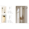 аплик 23106 SCONCE LED LIGHT 11W 3000K ALUMINIUM-PC DIF - Изображение 4