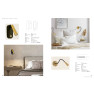 аплик 25182 WALL LED READING LIGHT 3W 3000K BLACK MATT - - Изображение 3
