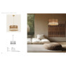 пендел 25334 PENDANT LIGHT 1xE27 MAX 40W BROWN BEIGE META - Изображение 5
