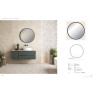 аплик 25388 MIRROR WITH LED LIGHT 15W 3000K-4000K ROUND - Изображение 3
