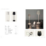 настолна лампа, външна лампа E194 OUTDOOR TABLE LAMP LED 2W BLACK - Изображение 4