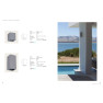 аплик, външна лампа E254 OUTDOOR SCONCE LAMP 2X4W CEMENT LUMENS LED - Изображение 4