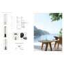 настолна лампа, външна лампа E400 OUTDOOR PORTABLE TABLE LIGHT 2W 3000K ALUMINI - Изображение 3