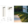 външна лампа E407 OUTDOOR BOLLARD LED LIGHT 8W-24V 3000K SANDY - Изображение 4