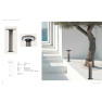 външна лампа E476 OUTDOOR BOLLARD LED LIGHT 11W 3000K CONCRETE - Изображение 4